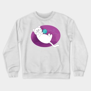 Schroeder the cat Crewneck Sweatshirt